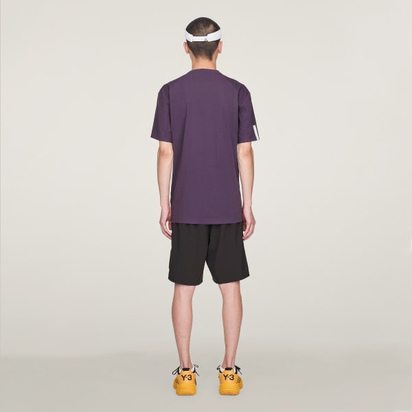 adidas Y-3 Tennis Pro FreeLift Zip Tee - Purple | Free Shipping