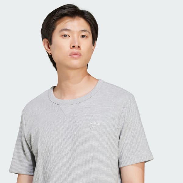 アディダス トレフォイル エッセンシャルズ ワッフル半袖Tシャツ