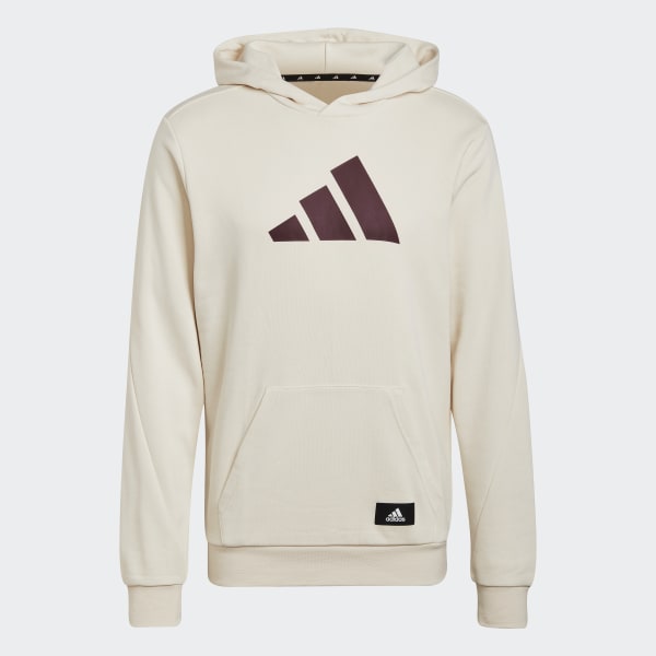 adidas Future Icons Hoodie - White | Free Shipping with adiClub