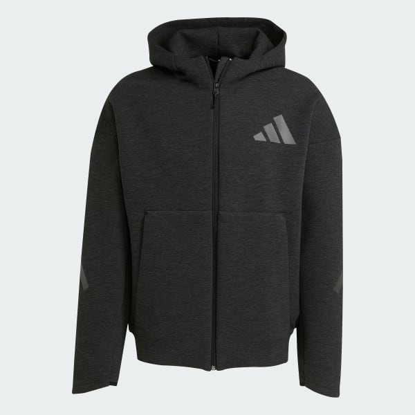 adidas Z.N.E. Premium Full-Zip Hoodie - Black | Free Shipping with