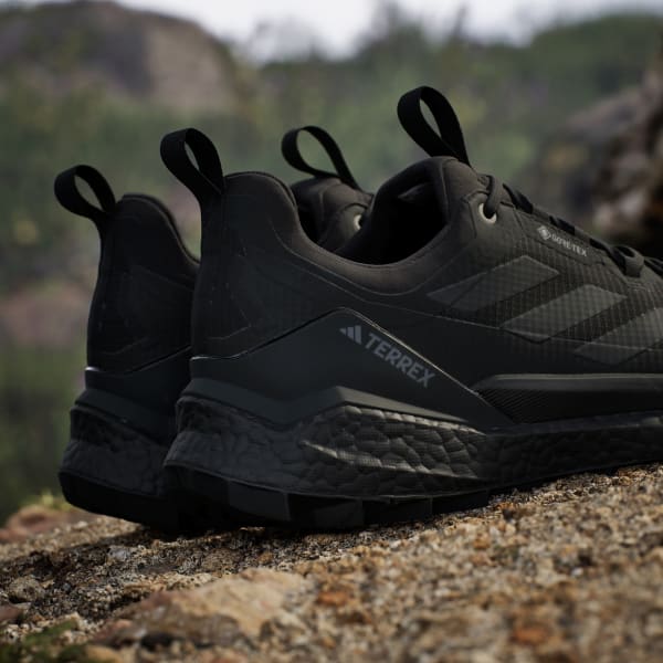 adidas Terrex Free Hiker 2.0 Low Gore-Tex Hiking Sneakers - Black