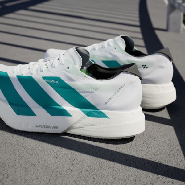adidas Adizero Adios Pro 4 Sneakers - White | Free Shipping with