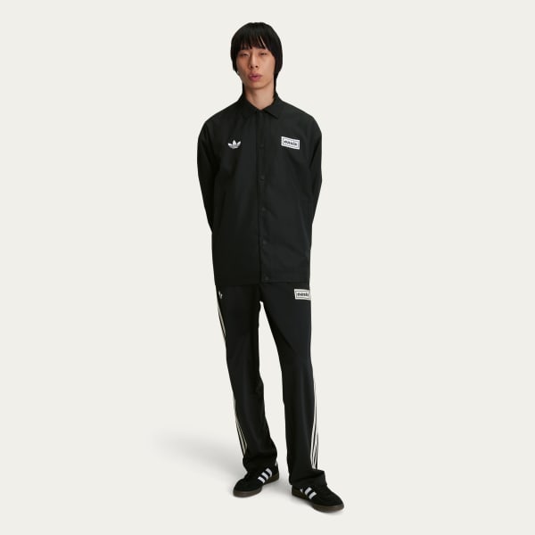 adidas TOUR COACH JACKET - Black | Free Shipping with adiClub