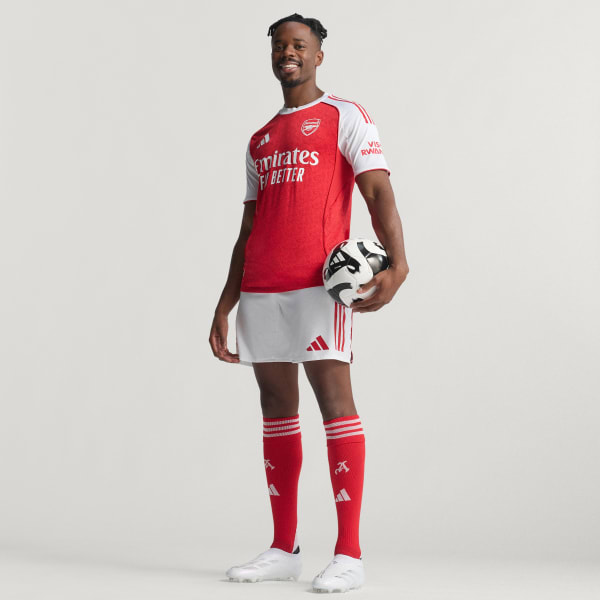 adidas Arsenal 25/26 Home Authentic Jersey - Red | Free Shipping