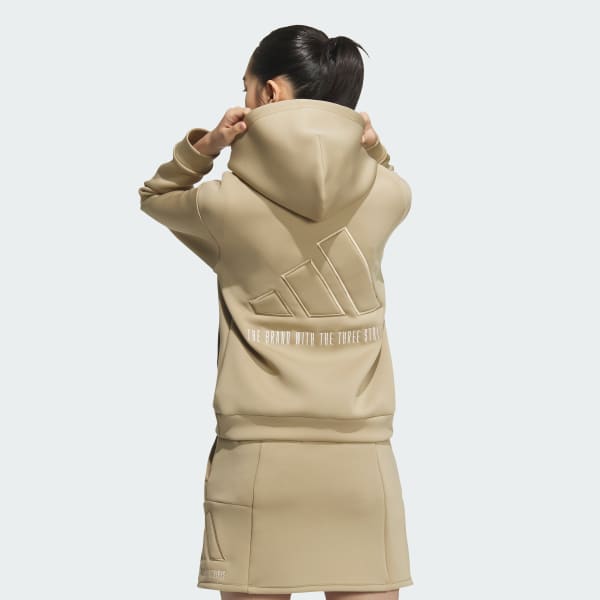 アディダス 【ゴルフ】ダンボールニット ビッグロゴ フーディー