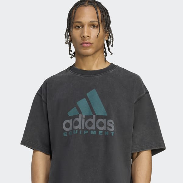 アディダス エキップメント 半袖Tシャツ - ブラック | アディダス ジャパン