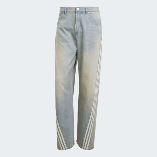 アディダス Adilenium シーズン3 ルーズフィット デニムパンツ