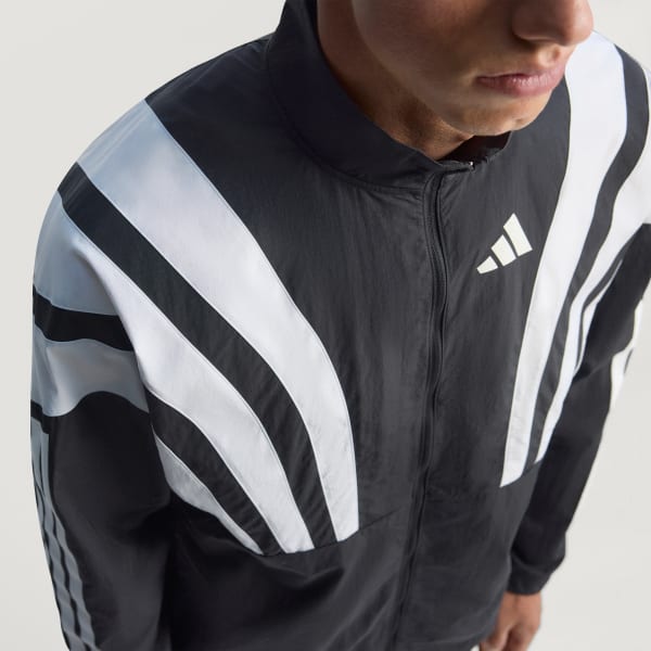 adidas Adizero Archive Running Jacket - Black | Free Shipping with