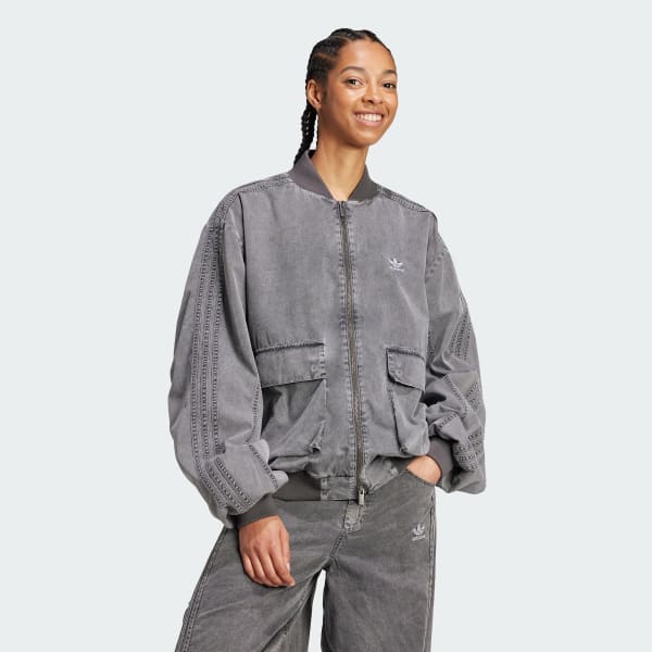 adidas Adilenium Season 2 Washed Bomber Jacket (Gender Neutral