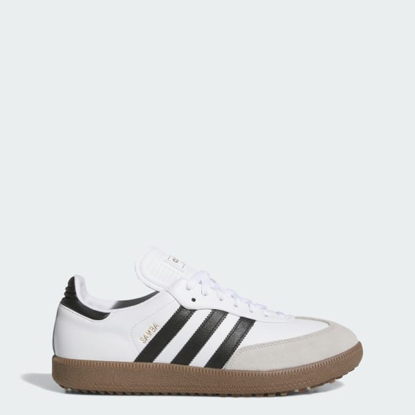 adidas Samba Spikeless Golf Sneakers - White | Free Shipping with