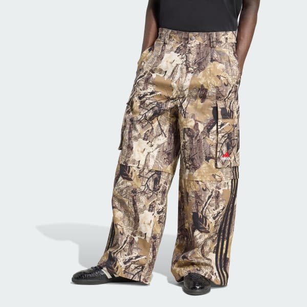 adidas Originals Camo Cargo Zip-Off Pant - Multicolor | Free