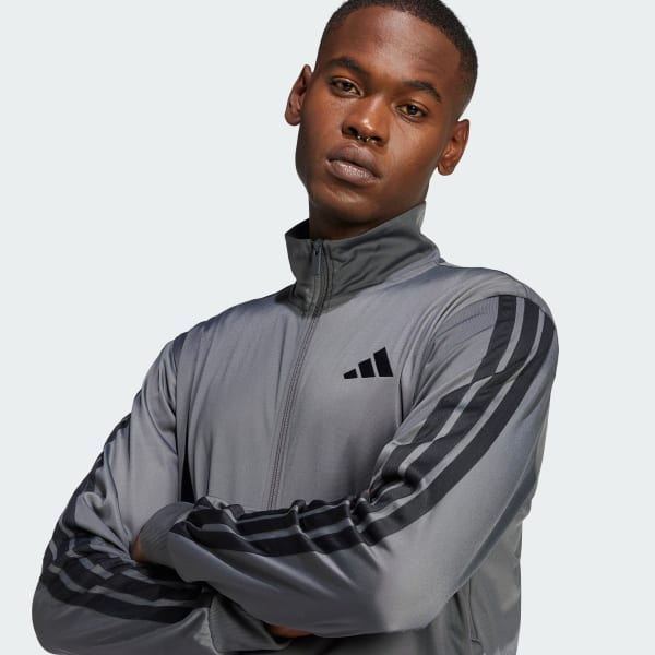 adidas DAYREADY TRACKTOP - Grey | Free Shipping with adiClub