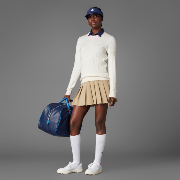 adidas Originals Cashmere Knit Sweater - White | Free Shipping