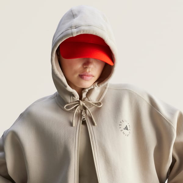 adidas by Stella McCartney Sportswear Cropped Hoodie - Beige