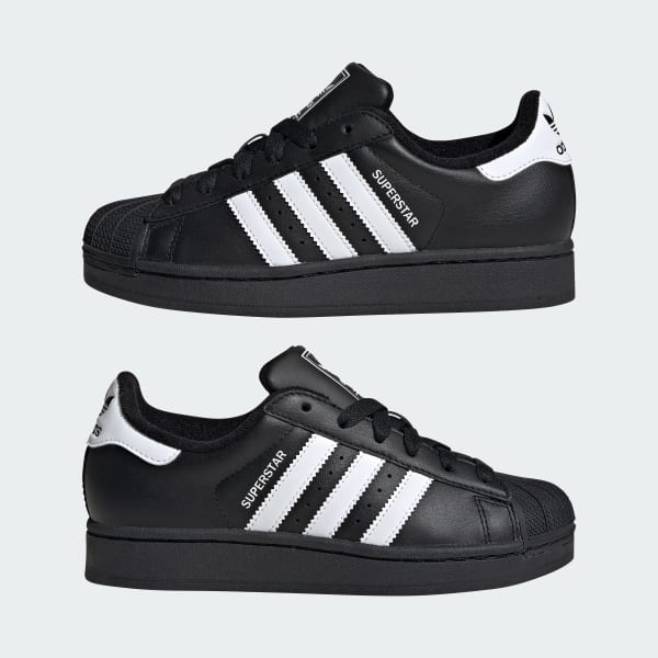 adidas Superstar II Sneakers Kids - Black | Free Shipping with adiClub