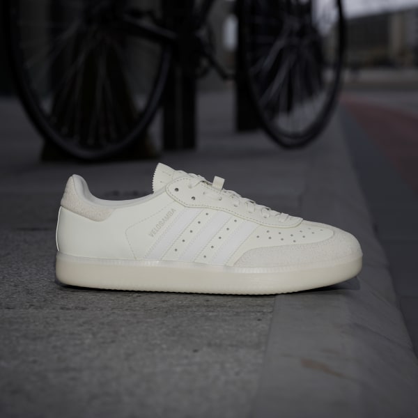 adidas Velosamba Leather Sneakers - White | Free Shipping with adiClub
