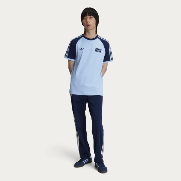 adidas Originals × Oasis ツアースリーストライプス Tシャツ - ブルー