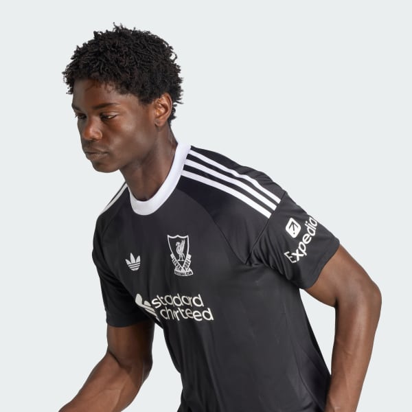 adidas Liverpool FC 25/26 Third Goalkeeper Jersey - Black | Free