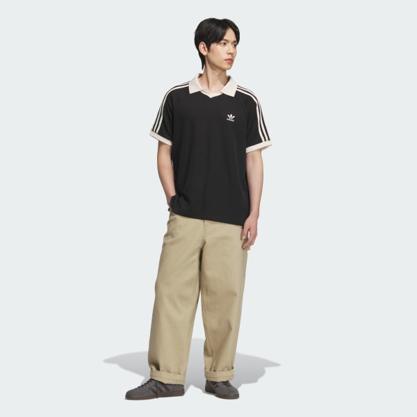 adidas Waffle Short Sleeve Polo Shirt - Black | adidas Finland