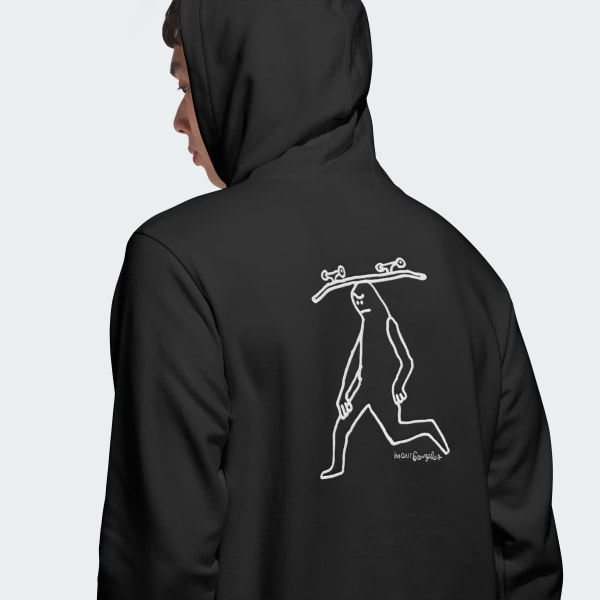 adidas SKATEBOARDING x MARK GONZALES SKATE HEAD HOODIE - Black