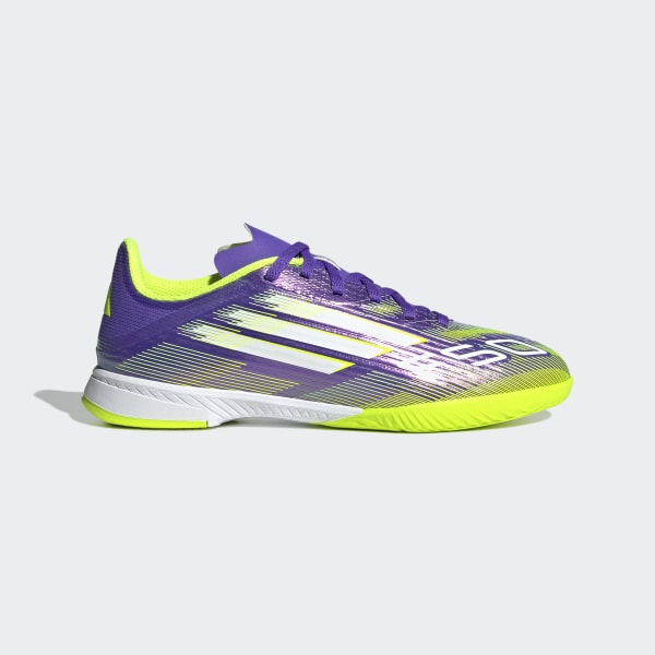 Chuteira F50 League Futsal Infantil - Roxo adidas | adidas Brasil