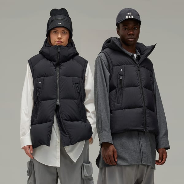 アディダス Y-3 PUFFER VEST - ブラック | アディダス ジャパン