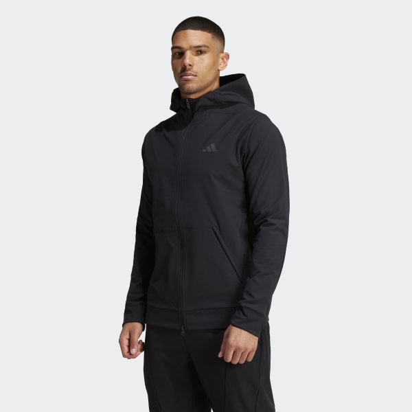 adidas Designed for Training COLD.RDY Full-Zip Hoodie - Black