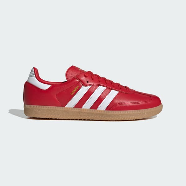 adidas Samba OG Sneakers - Red | Free Shipping with adiClub