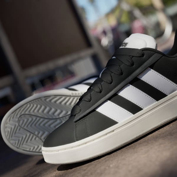 adidas Grand Court Alpha Sneakers - Black | Free Shipping with adiClub