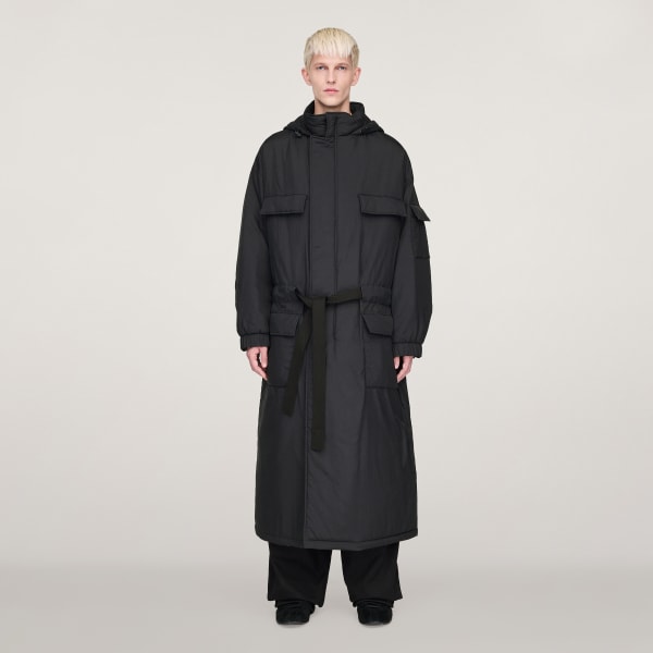 adidas Y-3 Padded Hooded Parka - Black | Free Shipping with adiClub