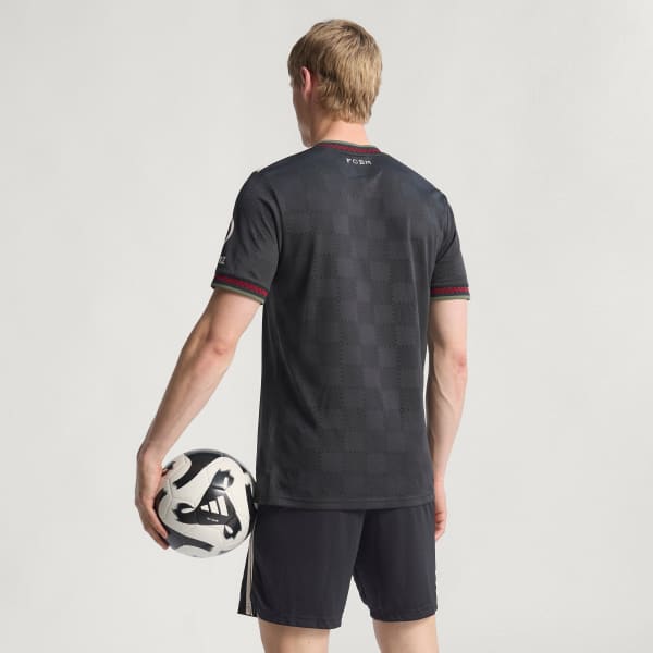 adidas FC Bayern 25/26 Third Authentic Jersey - Black | Free