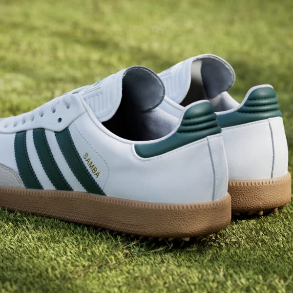adidas Samba Spikeless Golf Sneakers - White | Free Shipping with