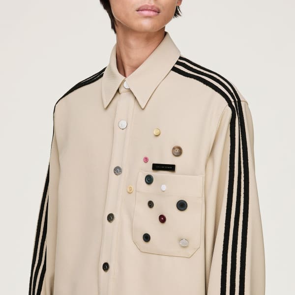 adidas SONG FOR THE MUTE ADI006 SHIRT JACKET - Beige | Free