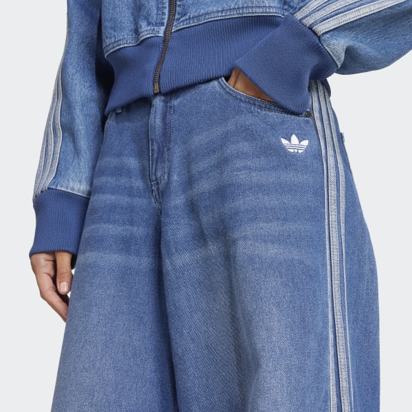 adidas Adicolor Denim Adilenium Pant - Blue | Free Shipping with