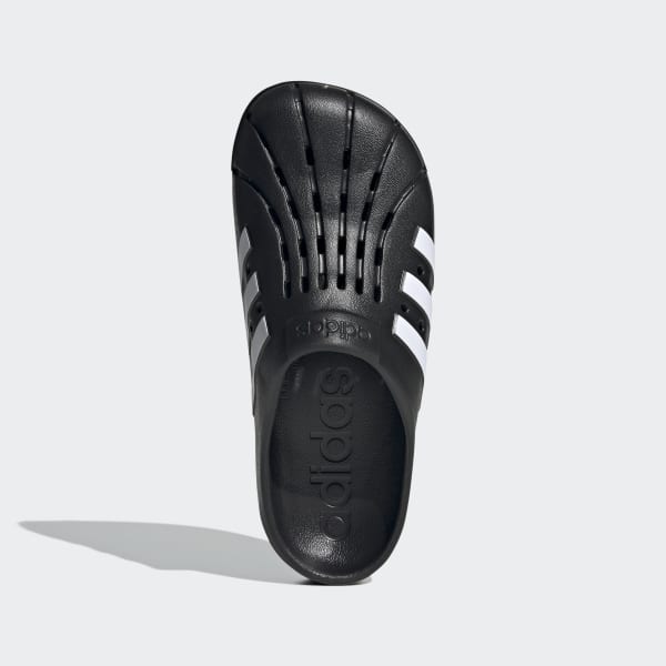 adidas Adilette Clogs - Black | Free Shipping with adiClub