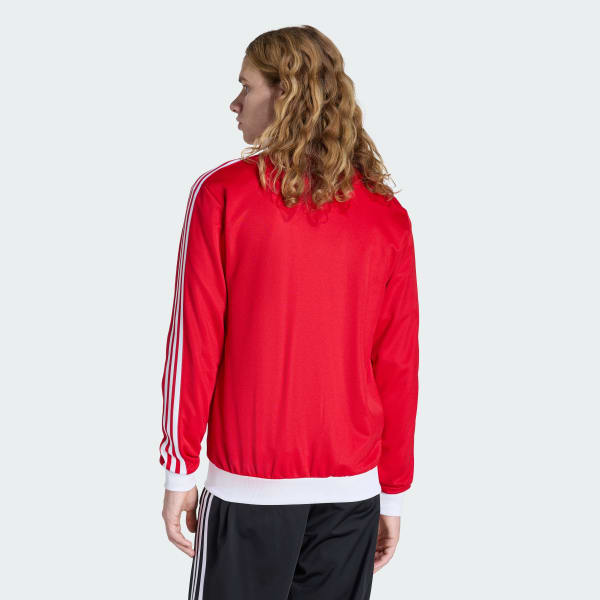 adidas CLASSIC TRACK TOP - Red | Free Shipping with adiClub