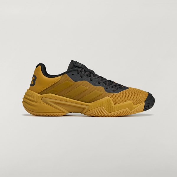adidas Y-3 Barricade 13 Tennis Shoes - Yellow | Free Shipping with