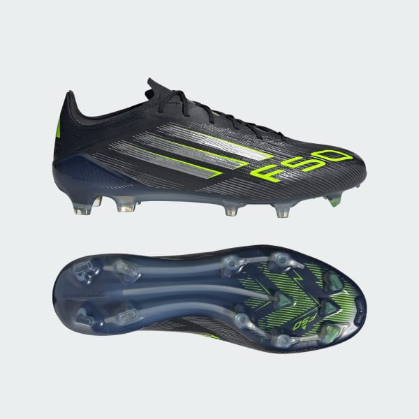 adidas F50 Elite Firm Ground Cleats - Black | Free Shipping with