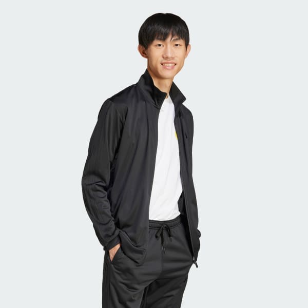 adidas DAYREADY TRACKTOP - Black | Free Shipping with adiClub