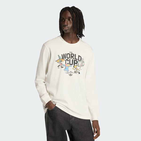 アディダス FIFA ワールドカップ 26 マスコット 長袖Tシャツ