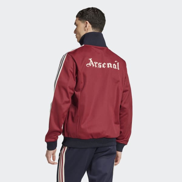 adidas Arsenal Originals Track Top - Burgundy | Free Shipping with