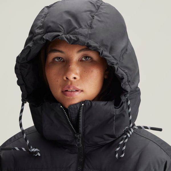 adidas by Stella McCartney Long Padded Winter Jacket - Black