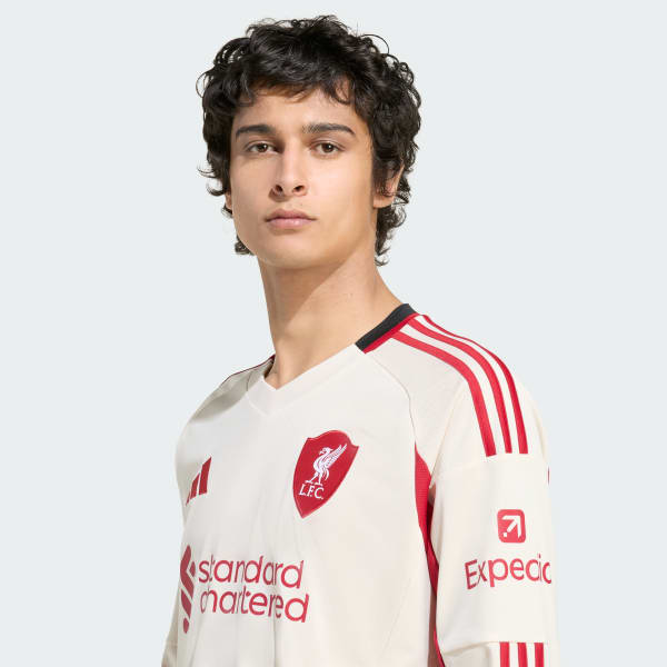 アディダス リバプールFC 25/26 アウェイ レプリカ 長袖ユニフォーム