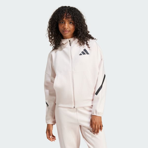 adidas Z.N.E. フルジップパーカー - ピンク | アディダス ジャパン