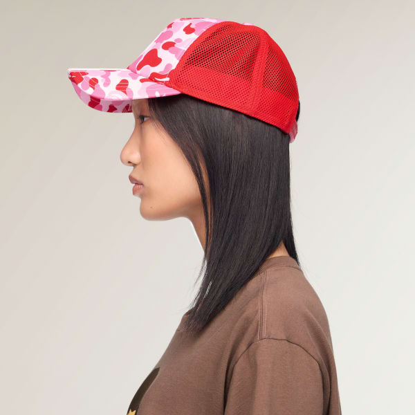アディダス トラッカーキャップ BAPE® - ピンク | アディダス ジャパン