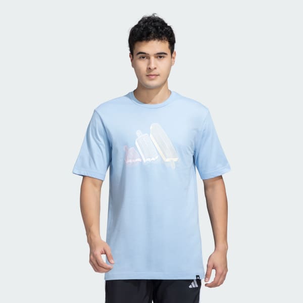 adidas The Ice Tee - Blue | adidas India