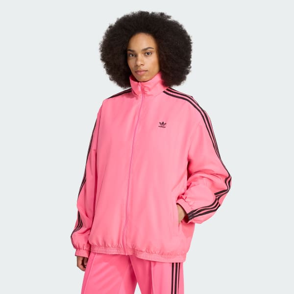 adidas Adilenium Season 3 Oversized Track Top - Pink | Free
