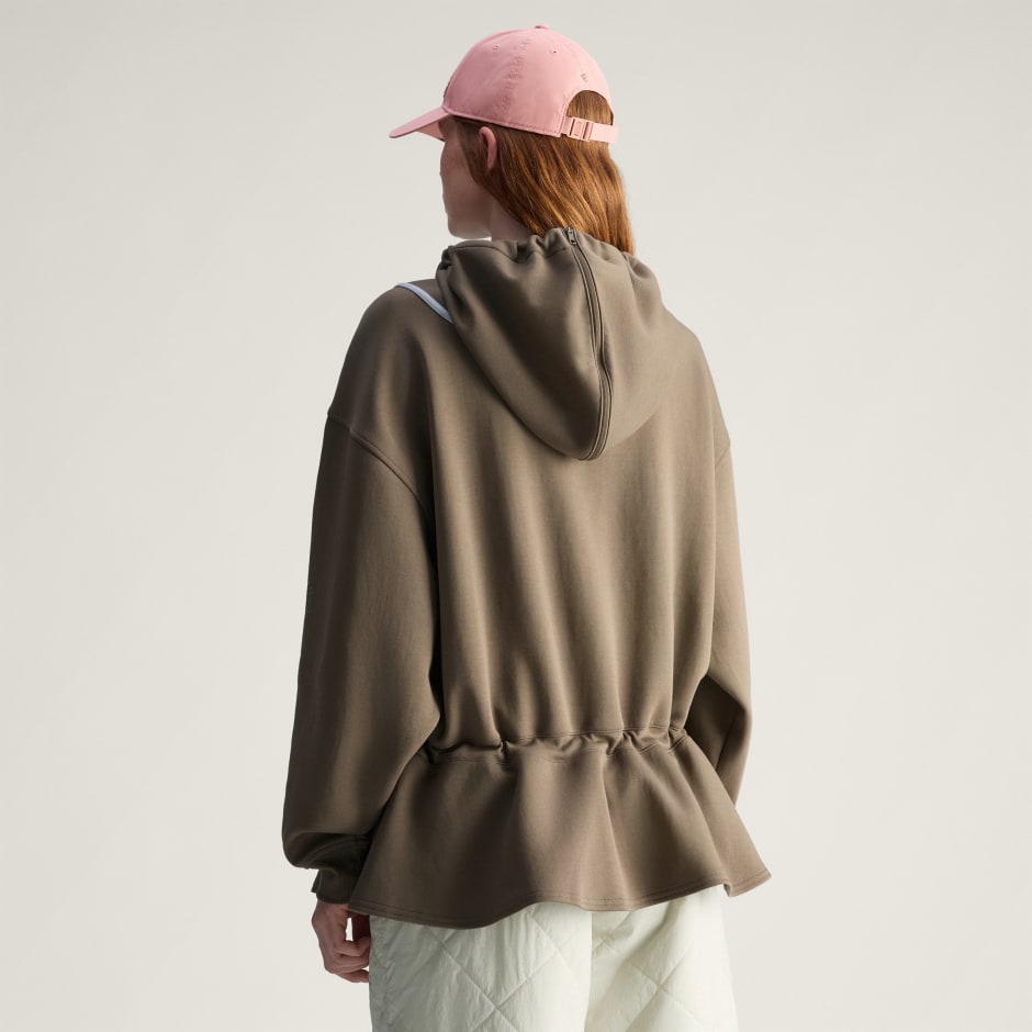 Women's Clothing - adidas By Stella McCartney Peplum Hoodie