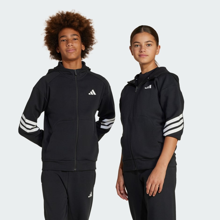 Kids Clothing - Future Icons 3-Stripes Full-Zip Hooded Track