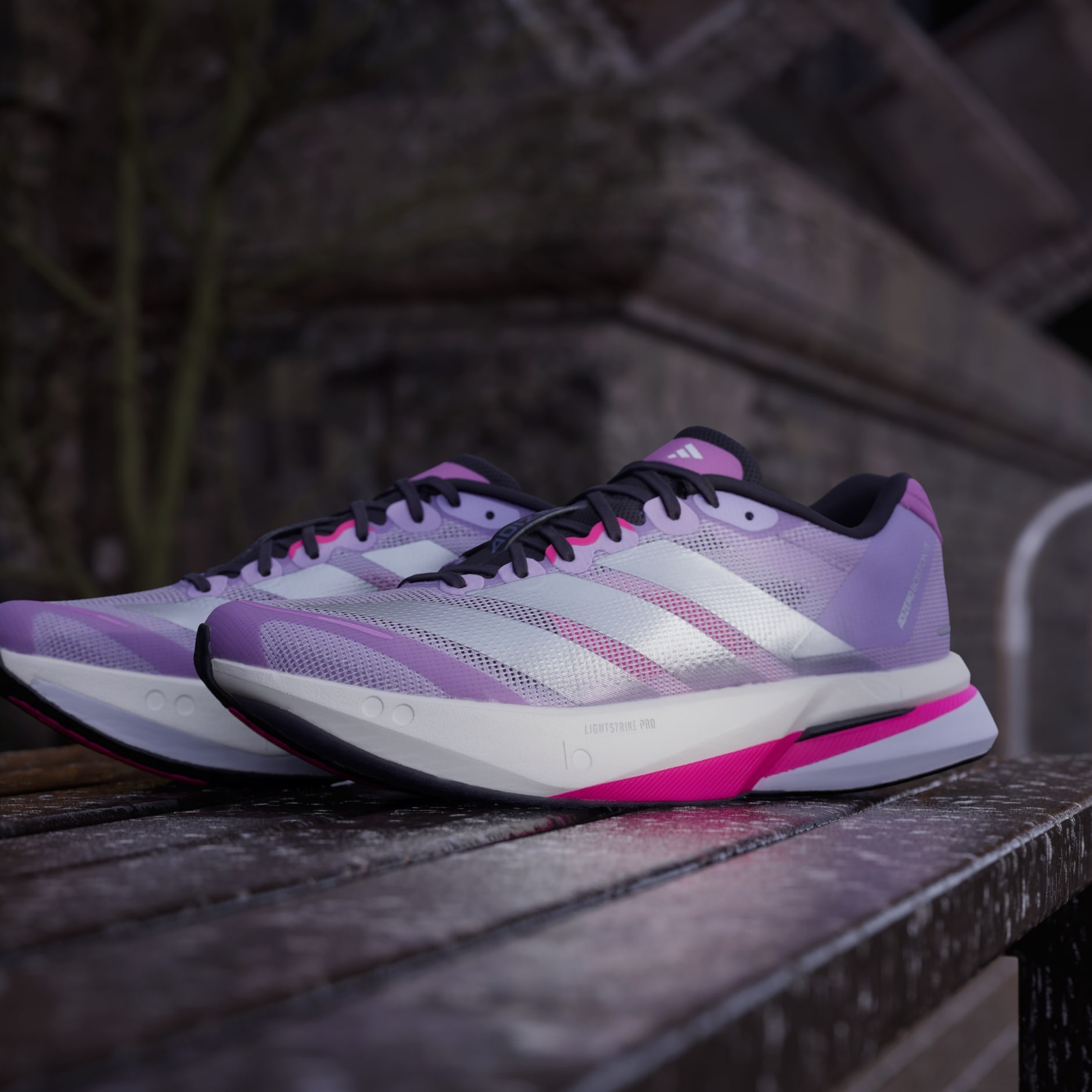 SHOES - Adizero Boston 13 Shoes - Purple | adidas Oman